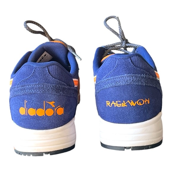 Diadora N9002 Men’s Raekwon Blue Orange NYC Wu Tang Rare Sneakers Size 10. - Picture 4 of 5